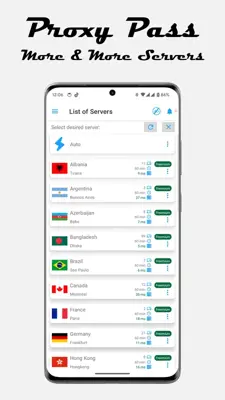 Proxy Pass - Fast & Secure VPN android App screenshot 1